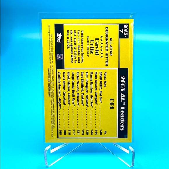 🔥Father & Son Lot!🔥David Ortiz & David Ortiz Jr. 😮 1st Bowman - Picture 5 of 6